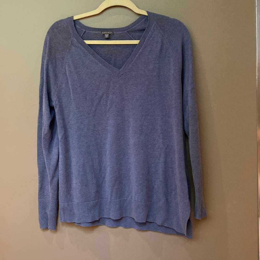 Lilla P, sweater. Medium, 50/50 cotton/Modal blend